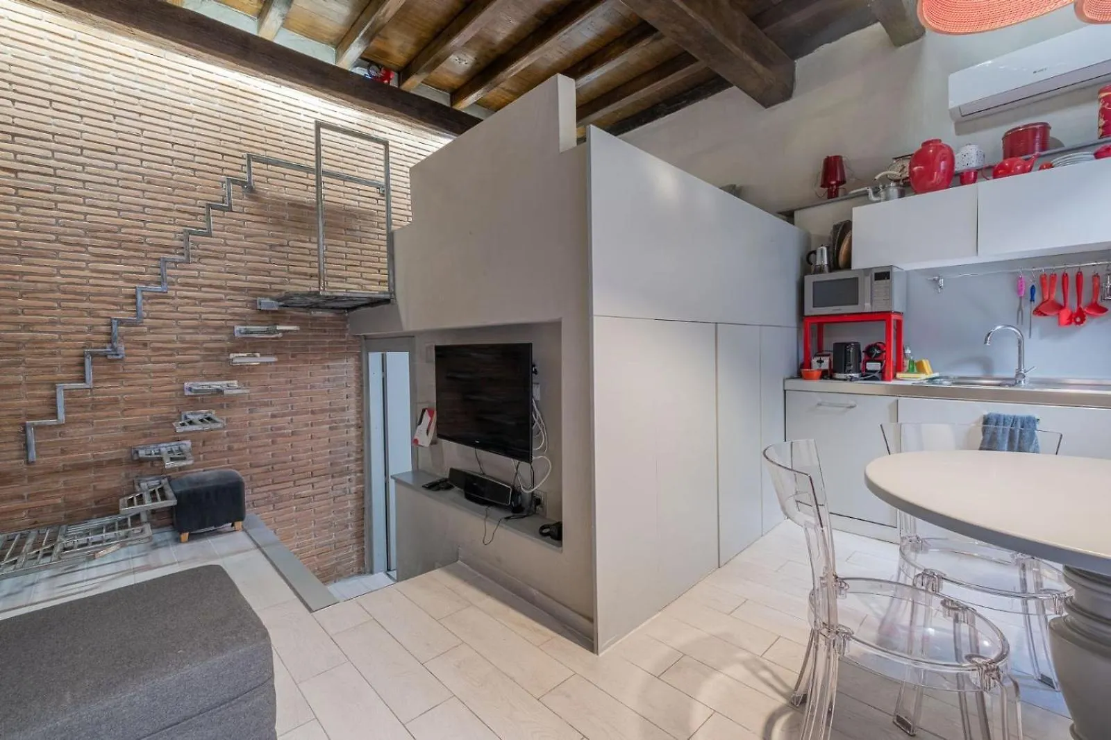 Apartment Spagna Square 200Mt - Loft 4Px - Center Rome - Private Access - Piazza Del Popolo Italy